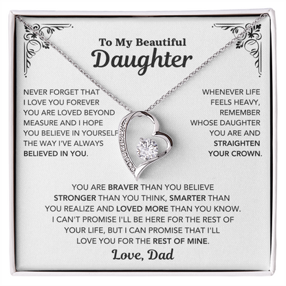 To My Daughter – Love Dad - Beautiful Gift Set
