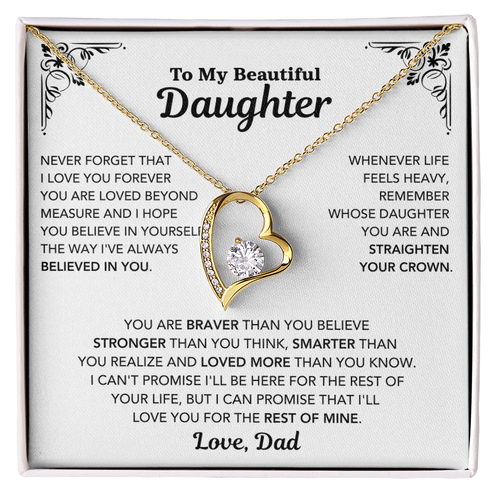 To My Daughter – Love Dad - Beautiful Gift Set